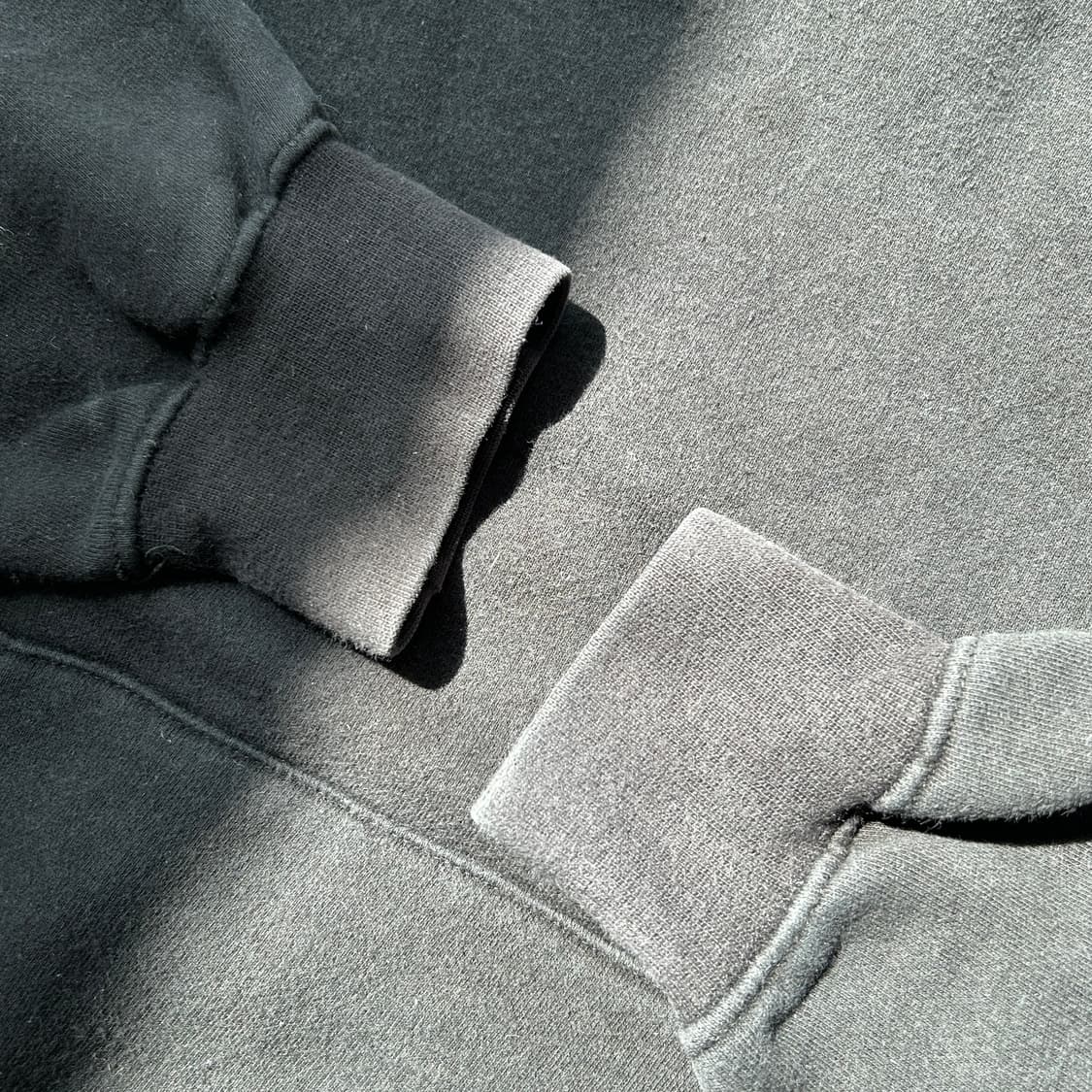 피어오브갓 에센셜 블랙 포토 후드티 상품이미지6