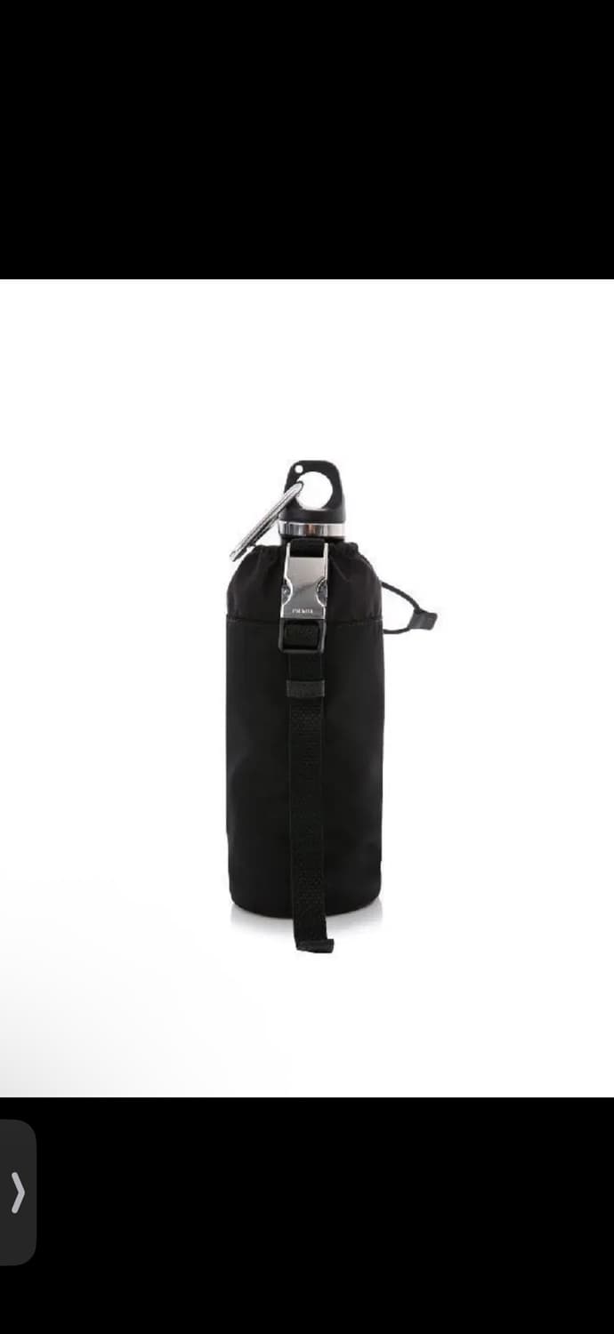 프라다 삼각로고 파우치 스테인리스 텀블러 500ML 블랙 상품이미지4
