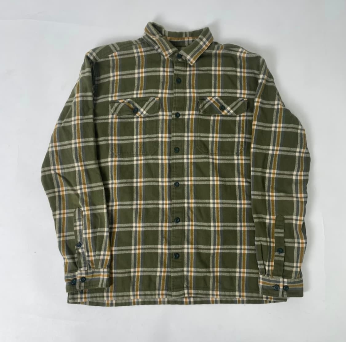 빈티지 파타고니아 플란넬 체크셔츠 L 상품이미지1