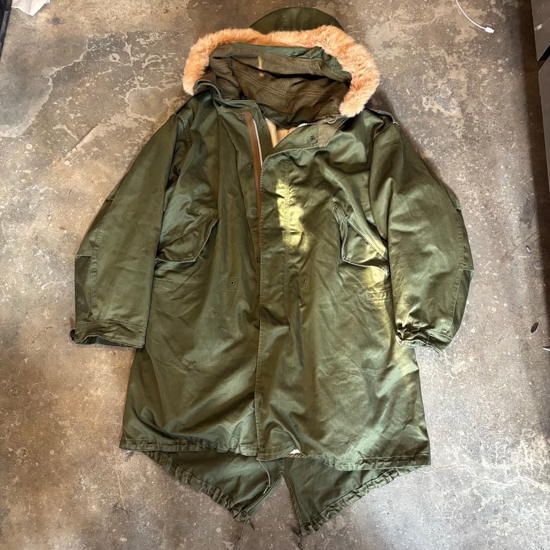 50년대 미군 og m-51 피쉬테일 파카 상품이미지1