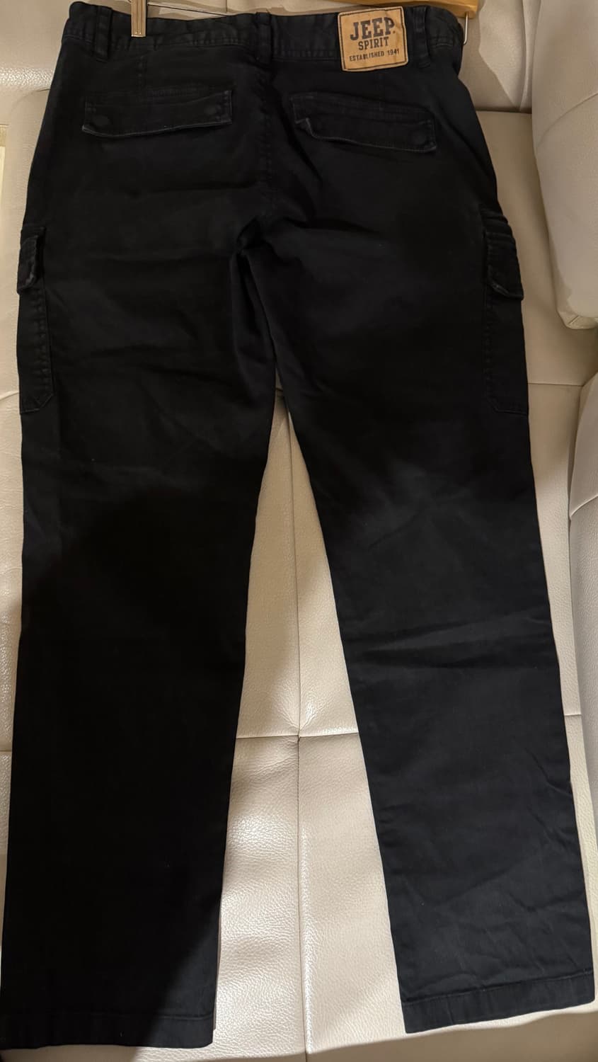 Jeep 남성용 바지 블랙 상품이미지2