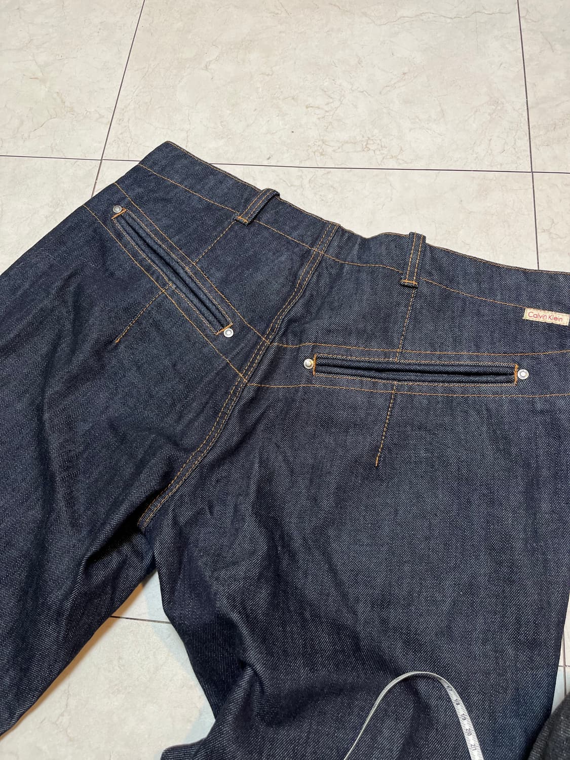  2005 캘빈클라인 와이드 스트레이트 스티치 데님 상품이미지4