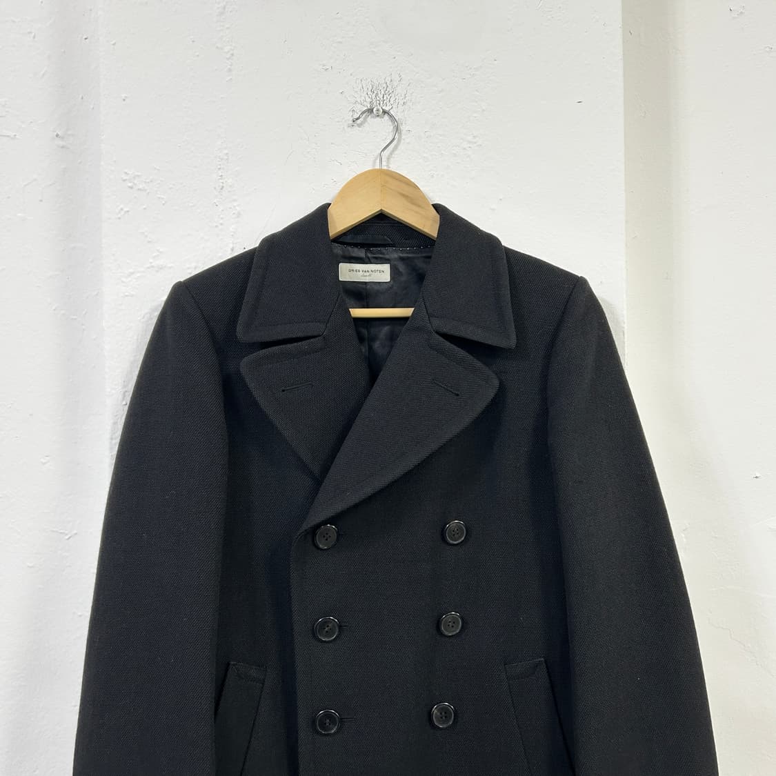 드리스 반 노튼 브레스티드 더블 코트  상품이미지2