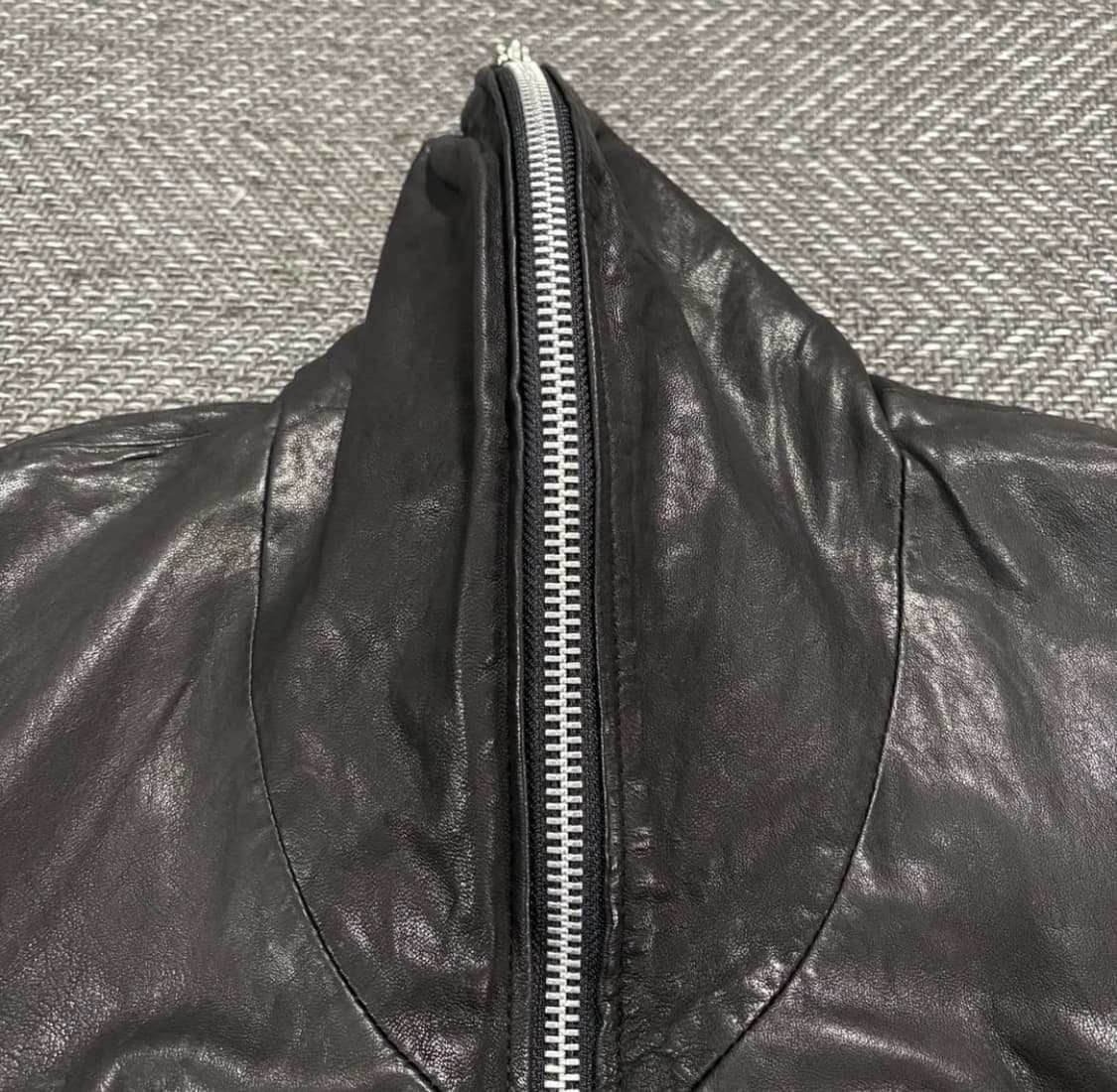 VTG Lambskin leather jacket S 상품이미지8