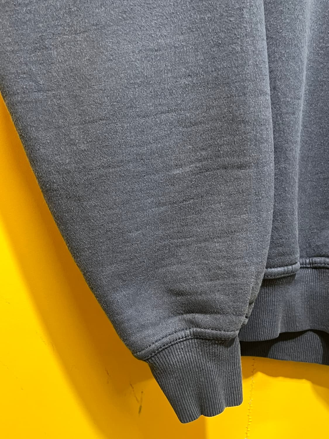 90's [L] PLUMA 러셀 무지 스웻셔츠 블루 네이비 코튼 상품이미지6