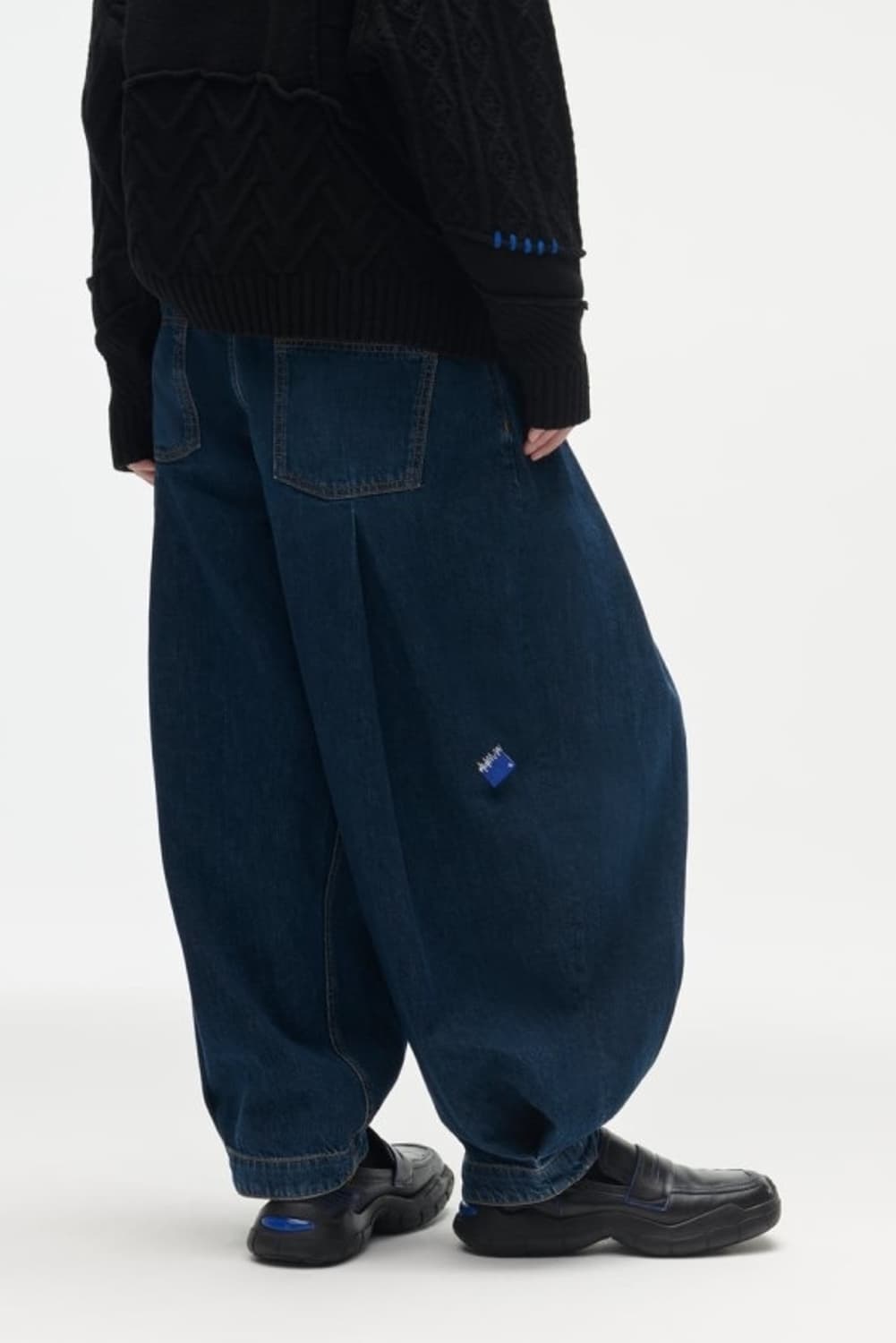 아더에러 x 자라 와이드레그 진 블루 상품이미지2