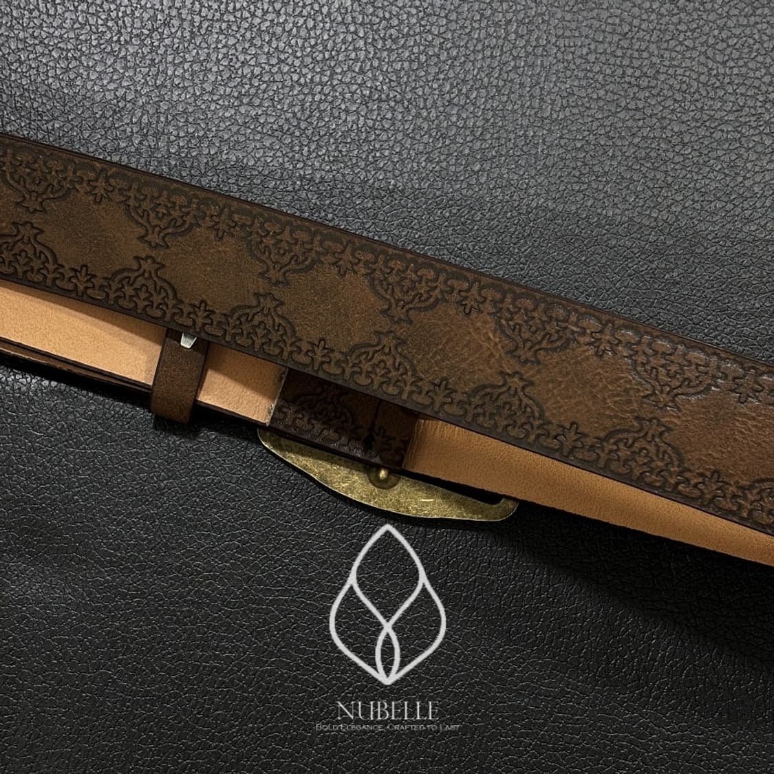 🌗 Antique ethnic belt / 엔틱 에스닉 가죽 벨트 상품이미지5