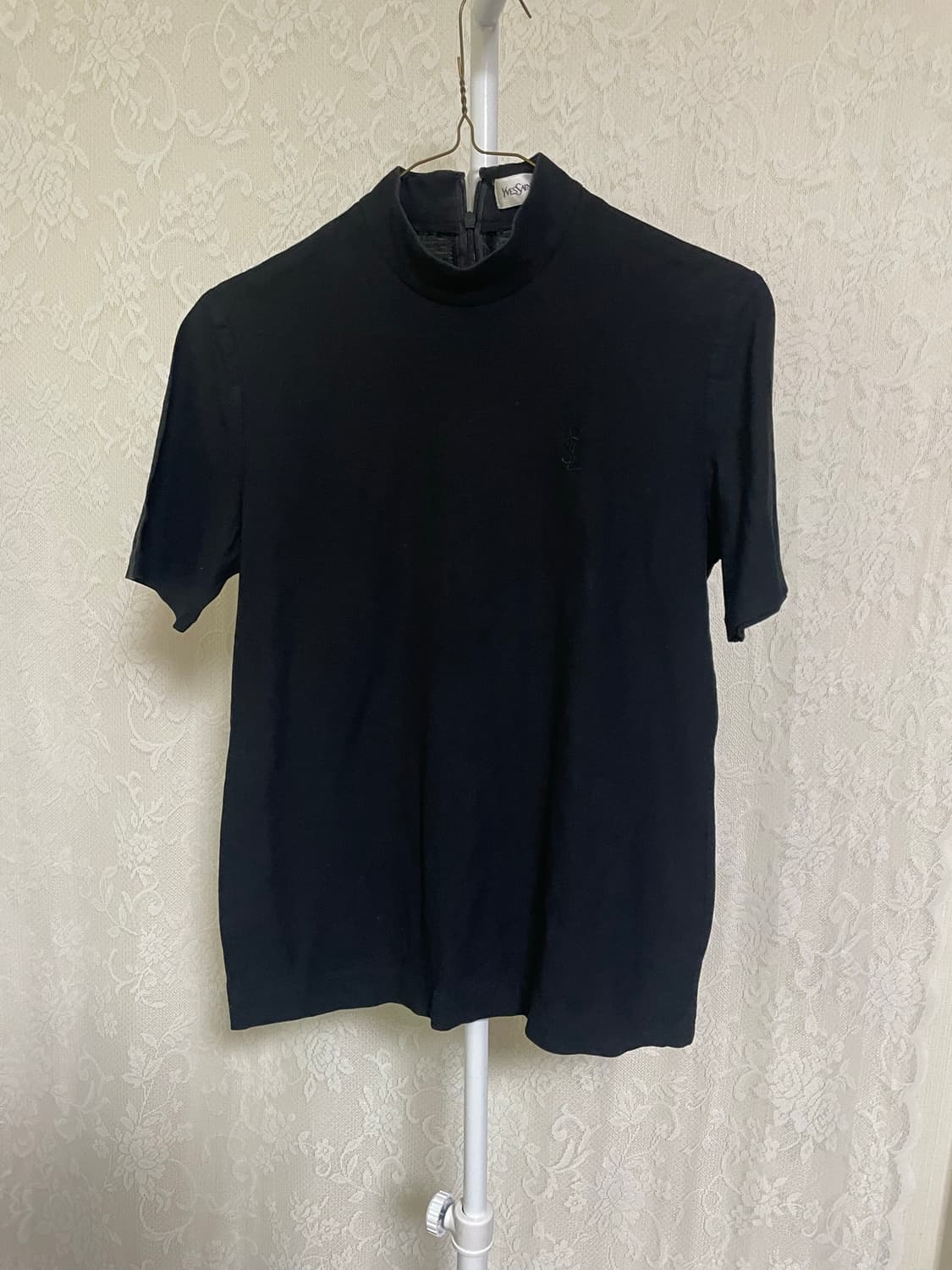 Yves Saint Laurent YSL 일본제 하이넥 반팔 티 상품이미지2
