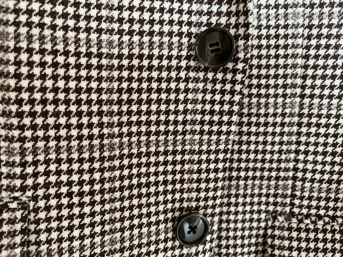 STCO 하운드투스 베이지 피크드 싱글 울자켓 L 100 상품이미지4