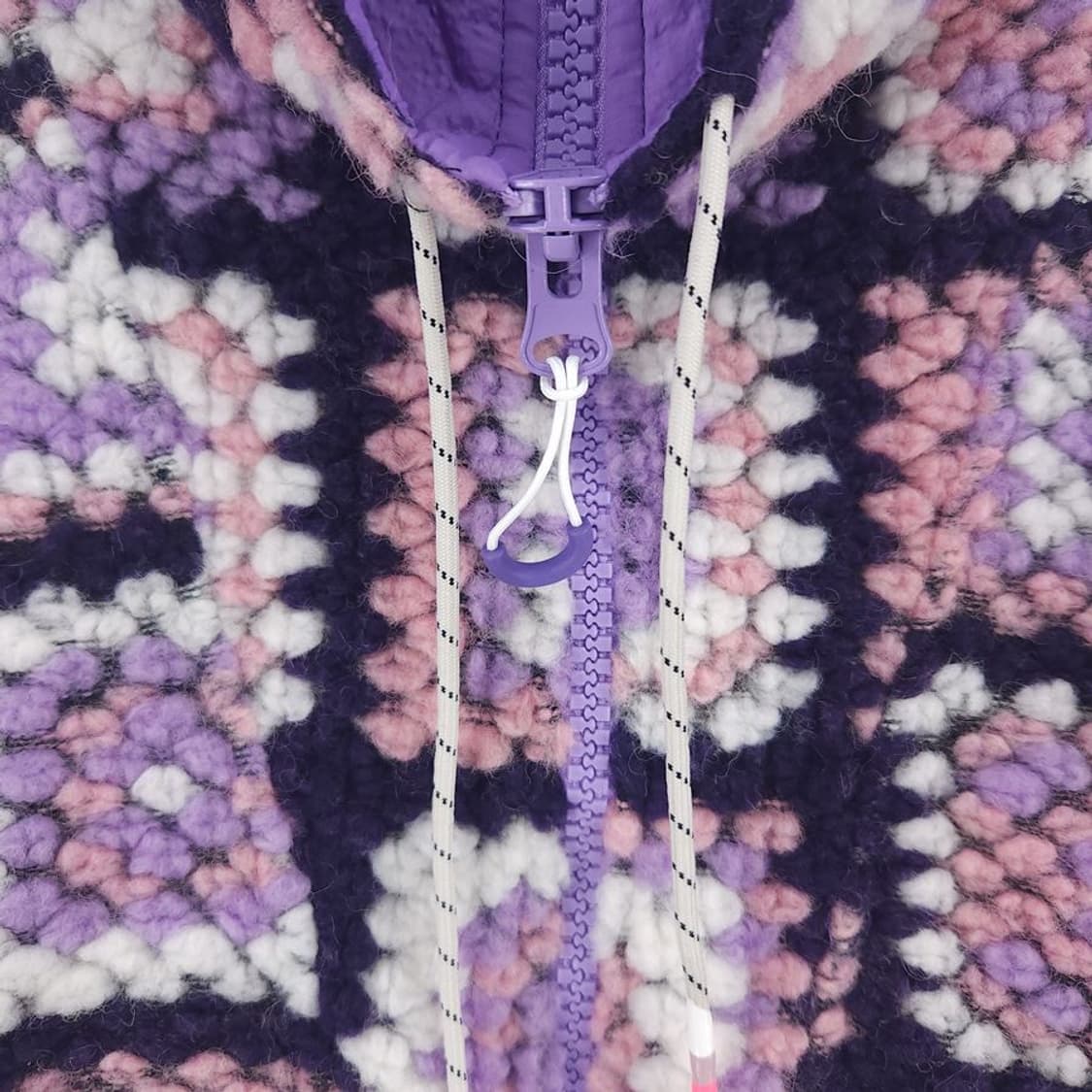 [여XS-S]ZARA 울혼방 니트 아노락 자켓[Y5C-214] 상품이미지5