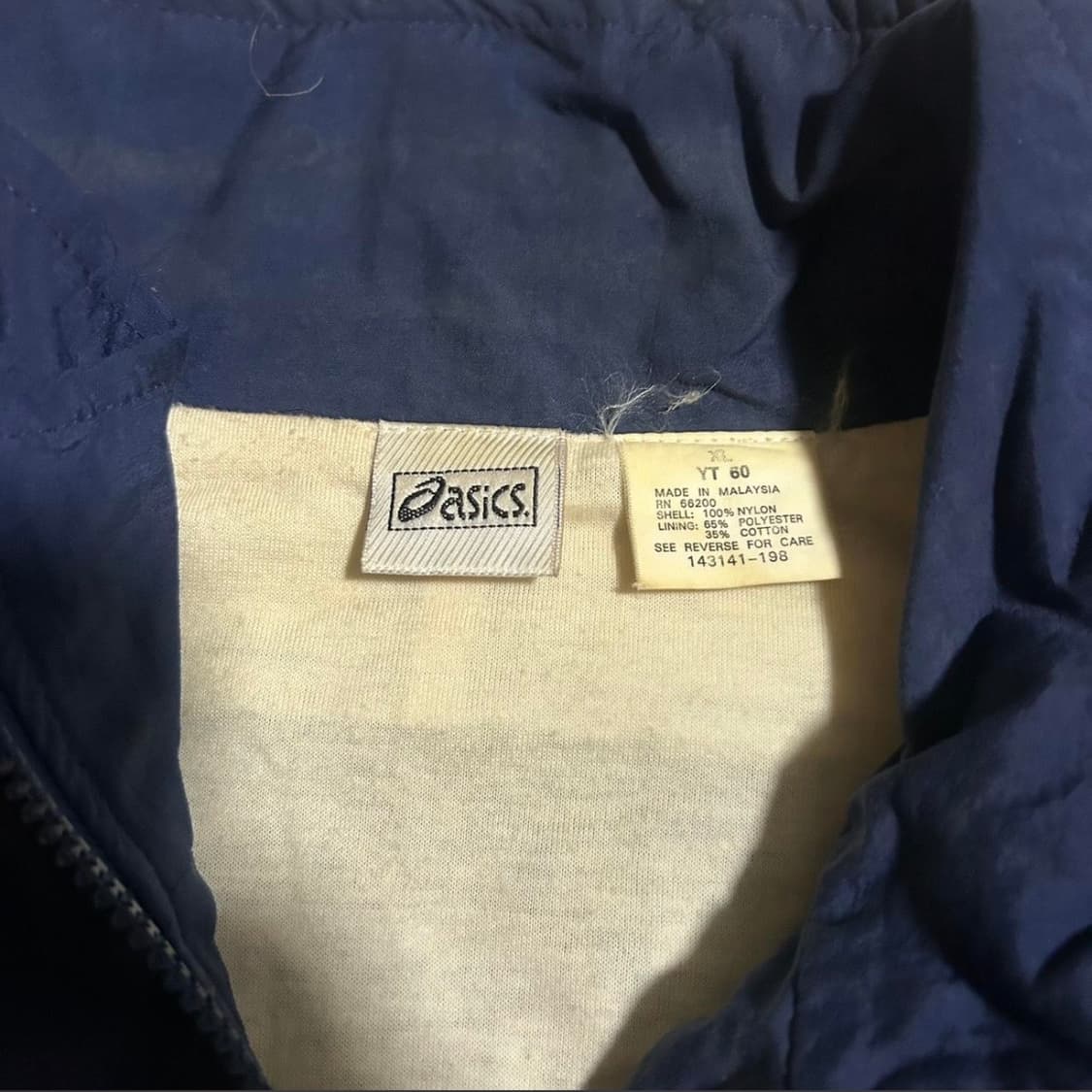 90s 아식스 빈티지 바람막이 윈드브레이커 XL 상품이미지3