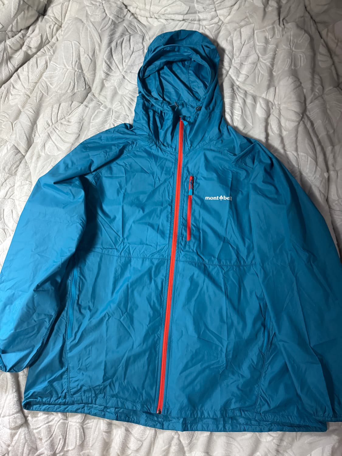 몽벨 윈드 블라스트 후드 자켓 터콰이즈 상품이미지1