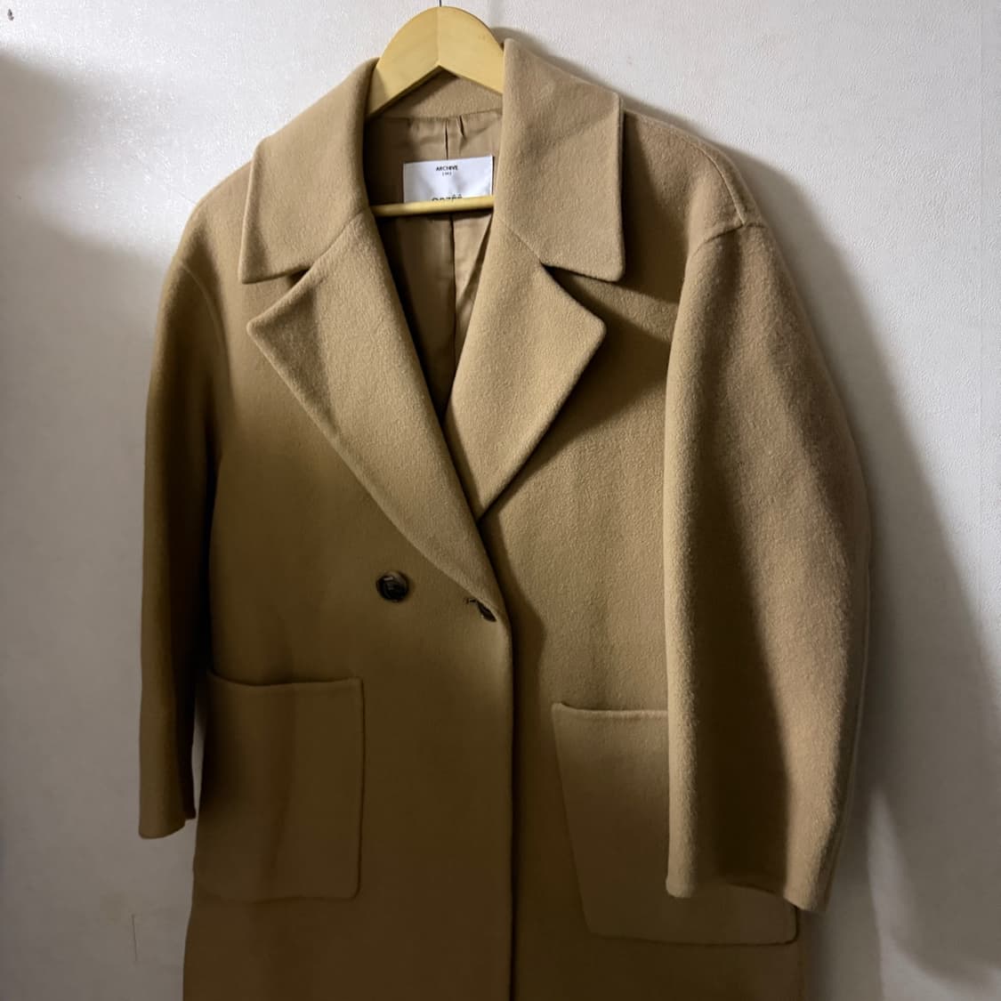 OBZEE 오브제 여성 캐시미어 코트 (66-77정도) 상품이미지9