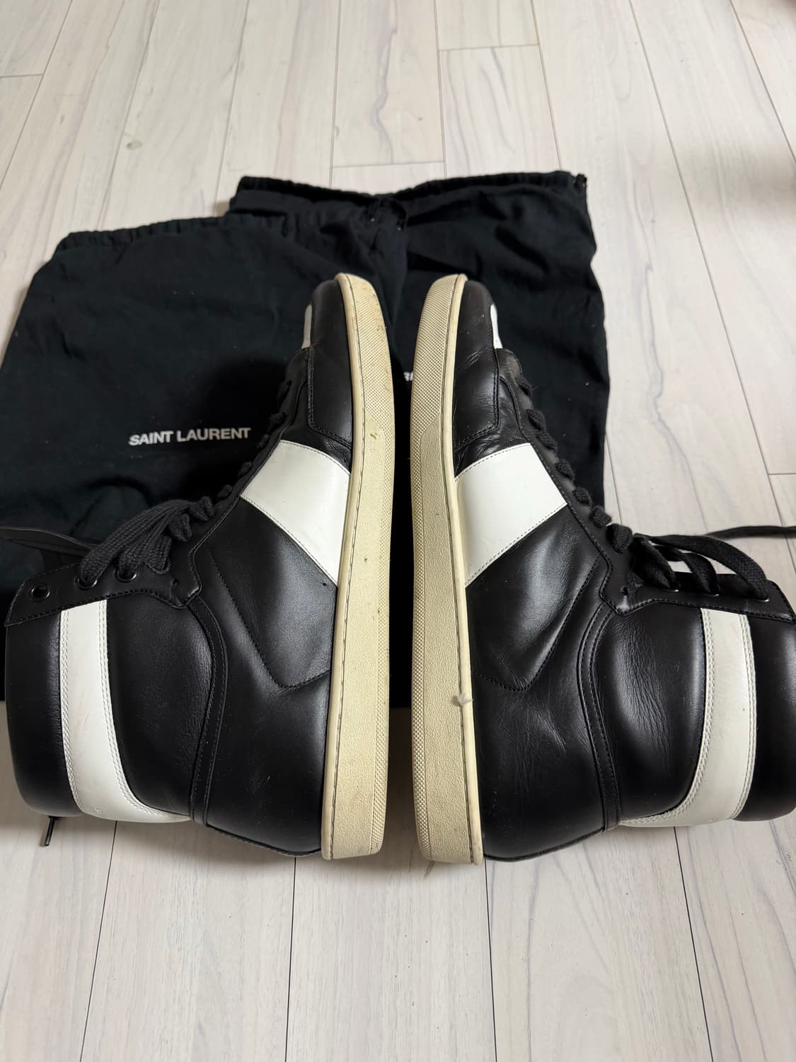 [295] Saint laurent 생로랑 SL10 하이탑 스니커즈 상품이미지2