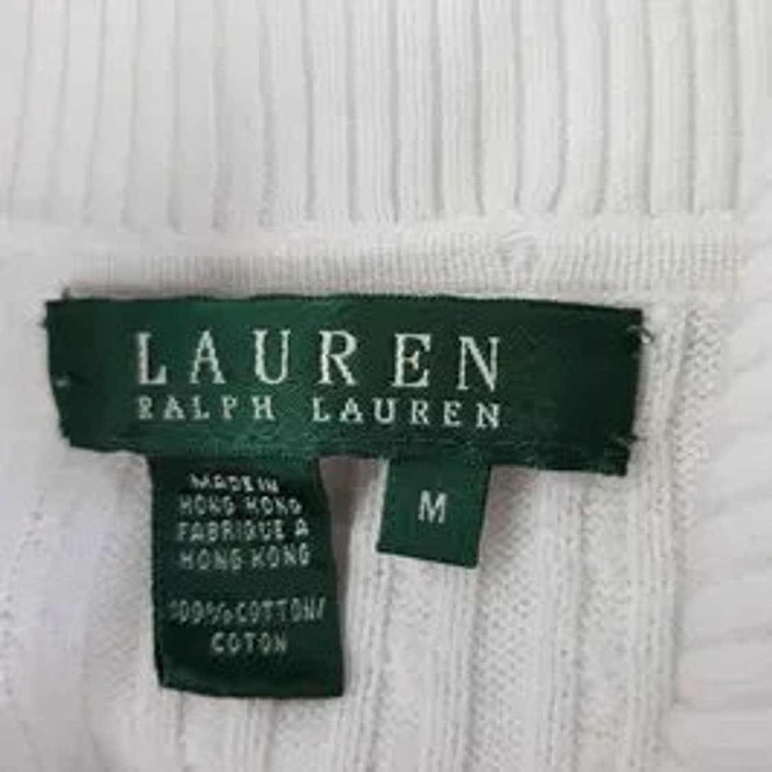 폴로 랄프로렌 클래식 버튼업 니트 M사이즈 상품이미지3