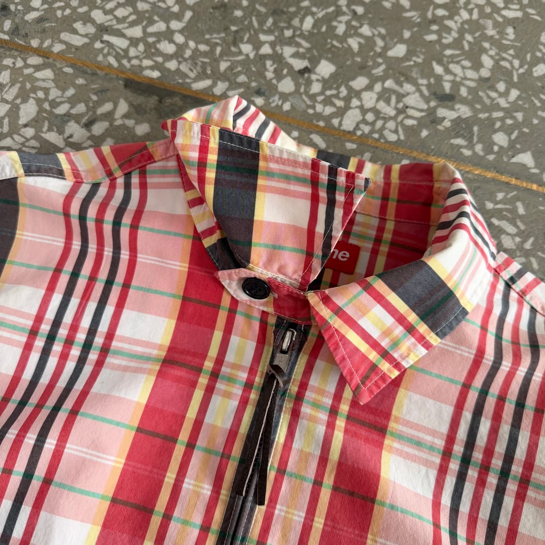 슈프림 체크 스윙탑 자켓 08ss 상품이미지6