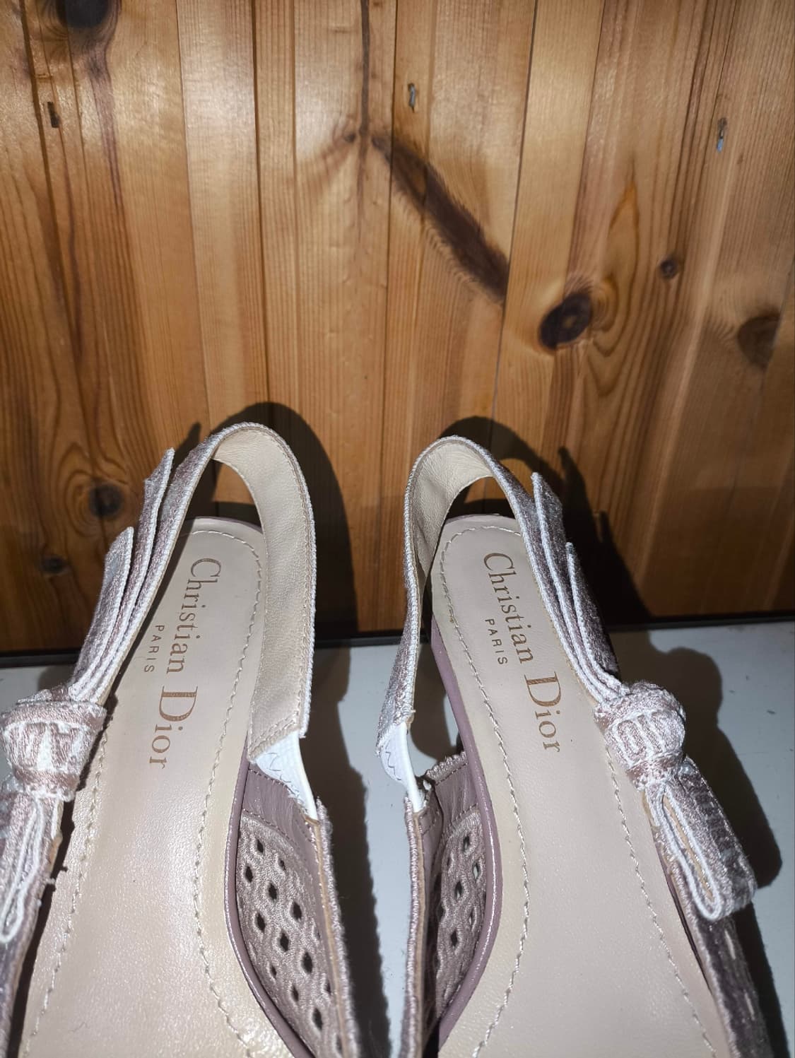 36 230mm 디올 자디올 슬링백 펌프스 상품이미지5