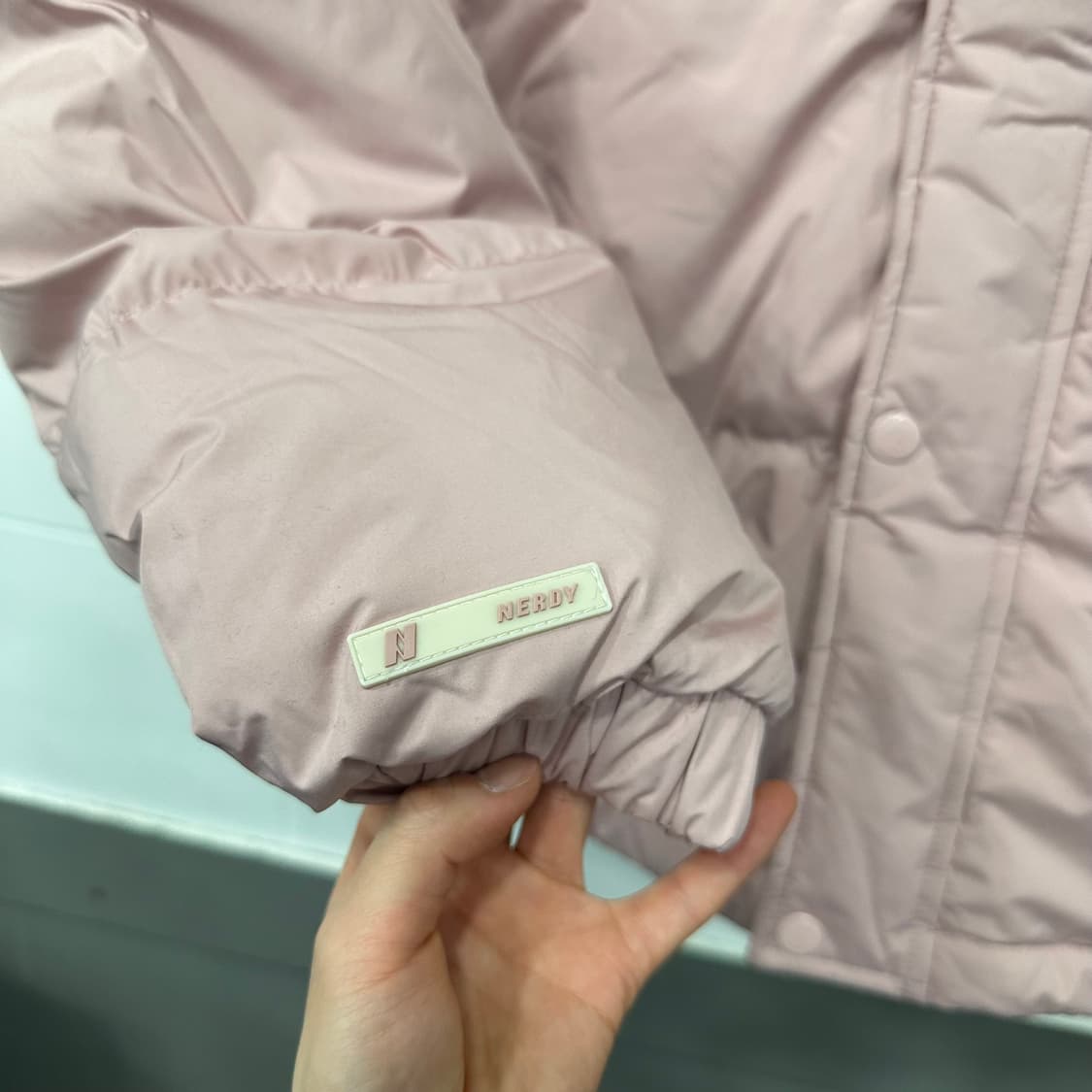 널디 리버시블 플리스 다운자켓 상품이미지5