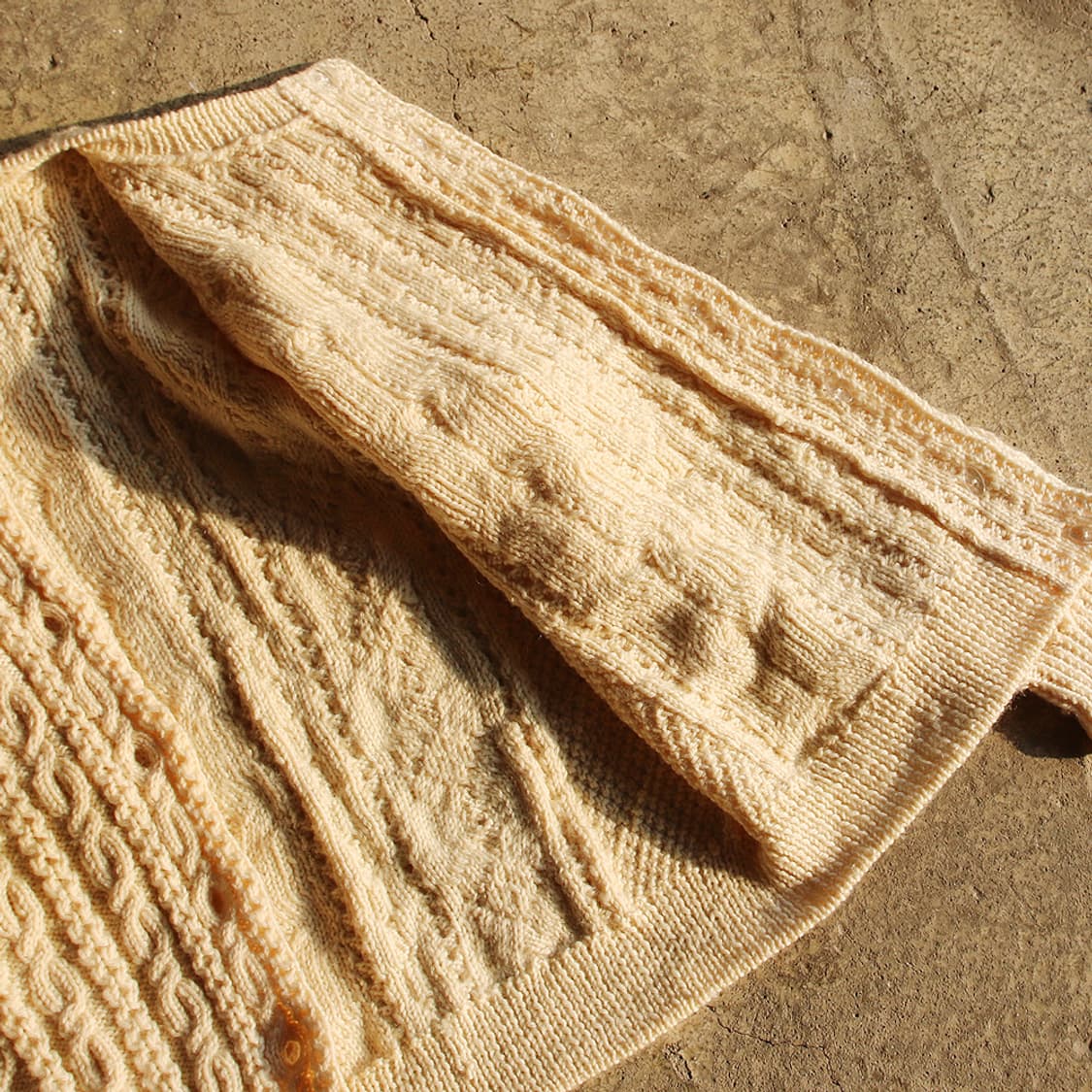 헤비울 꽈배기 니트 가디건 (여성용) 상품이미지6