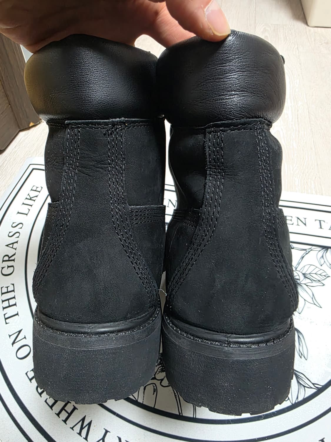 팀버랜드 6인치 워터프루프 프리미엄 블랙부츠(250~255) 상품이미지6