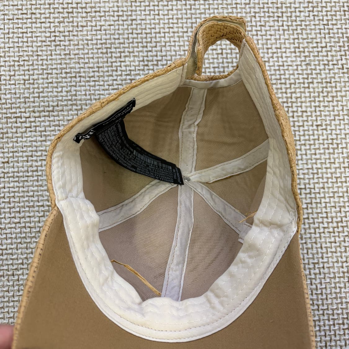 M 자라 라탄 캡 모자 0622D2 상품이미지6