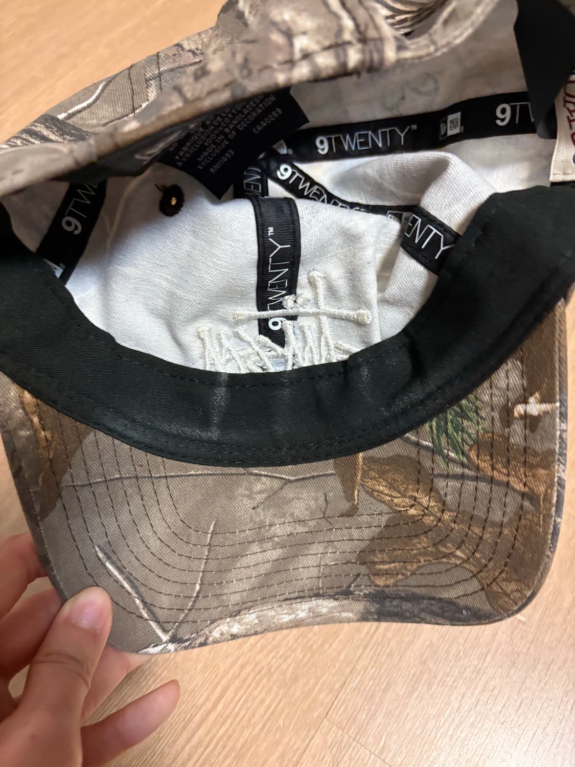 스투시 베이직 뉴에라 9Twenty 베이직 스트랩백 리얼 트리 엣지 상품이미지7