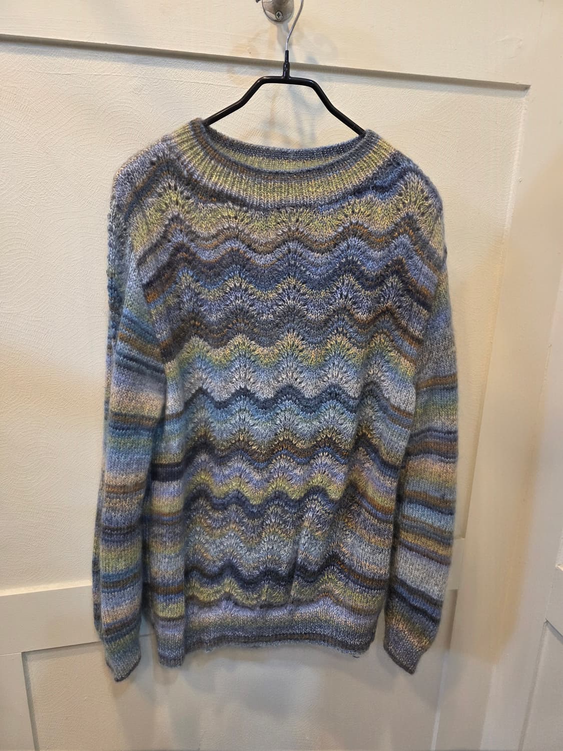 핸드메이드 빈티지 울 니트 스웨터 상품이미지2