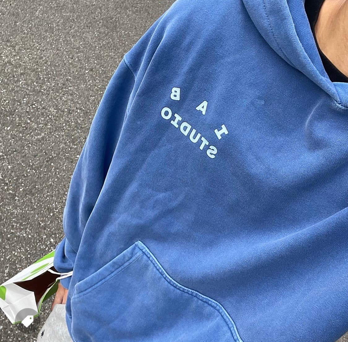 [새상품] 아이앱 피그먼트 후드 로얄 블루 상품이미지10