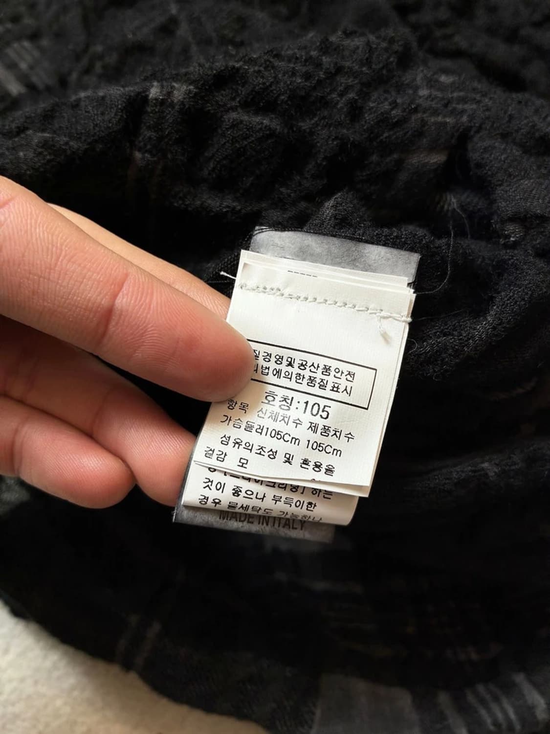 트랜짓 Transit 18AW 수소봉제 롱 셔츠 자켓 PN7690 상품이미지8