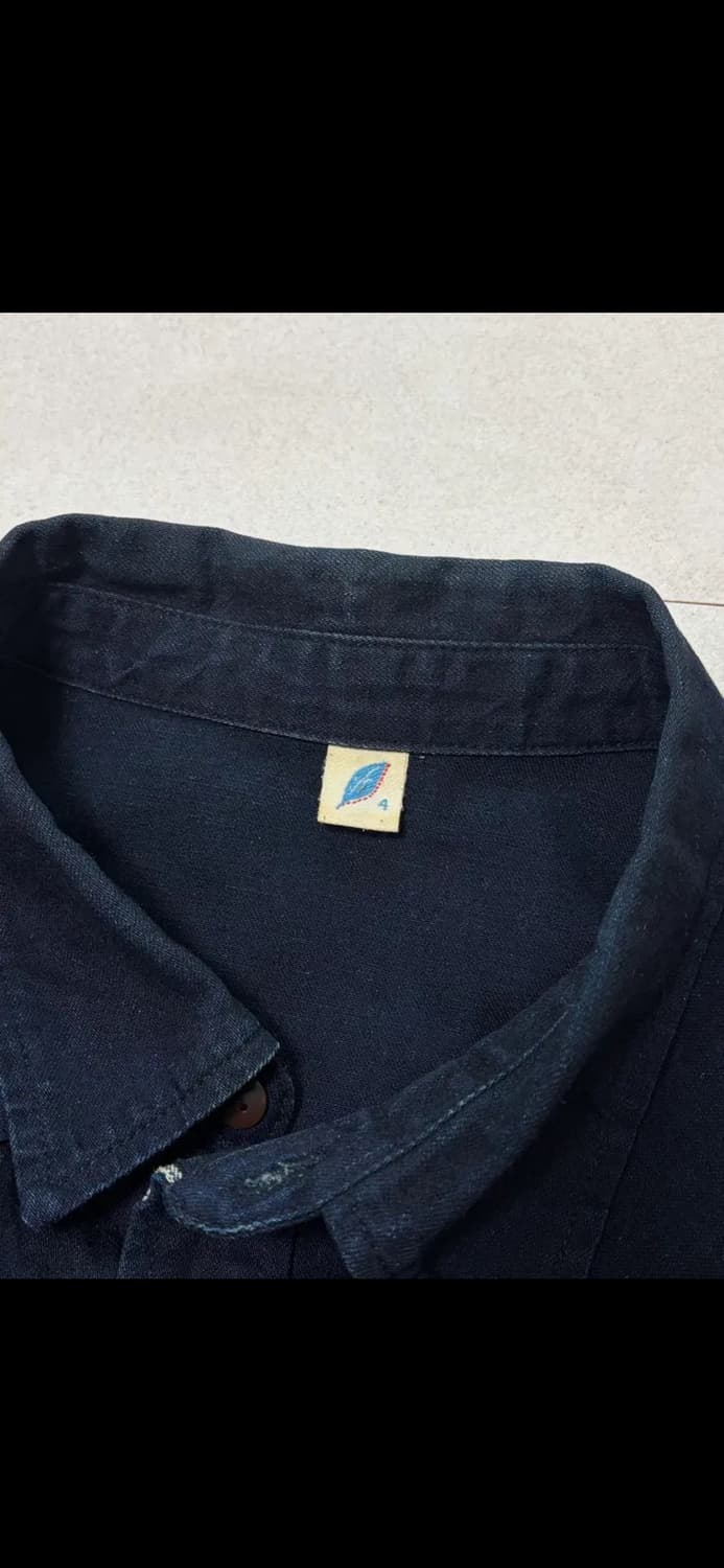 퓨어 블루 재팬 인디고 웨스턴 데님 셔츠 상품이미지4