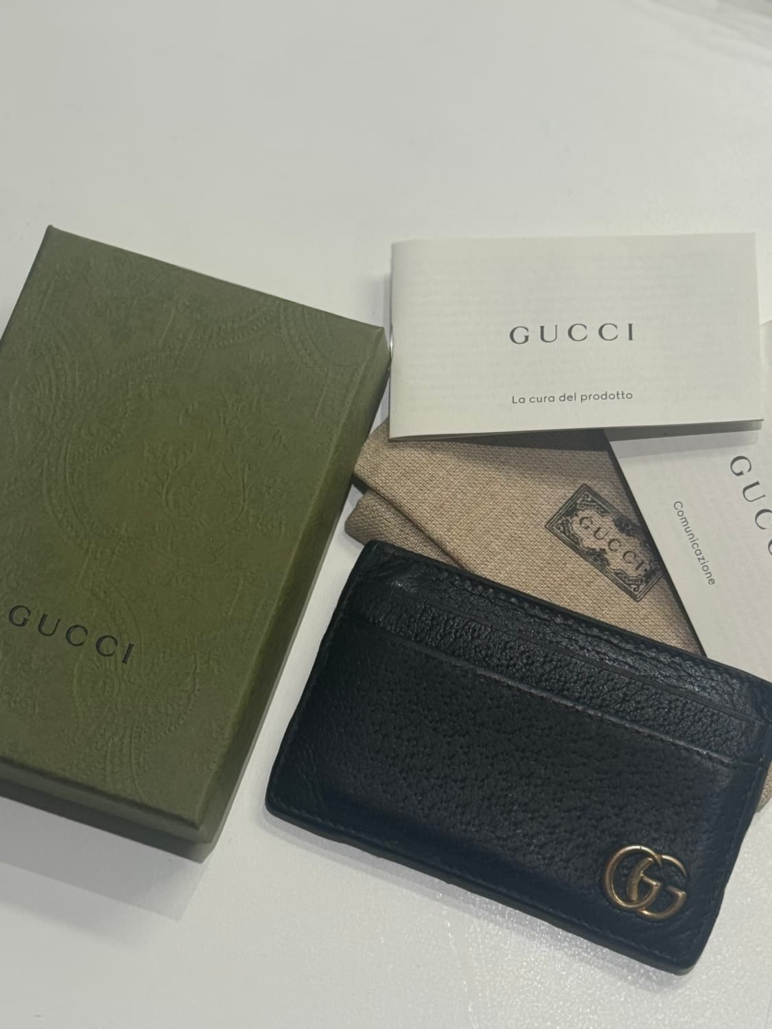 정품 구찌 마몬트 카드지갑 상품이미지1