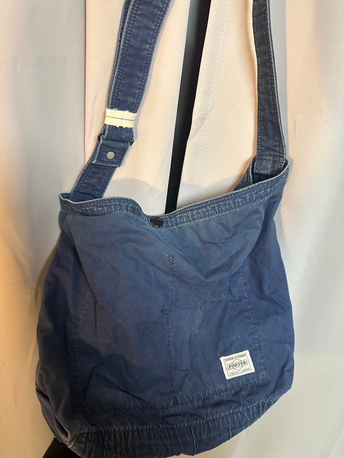 포터 데님 숄더백 상품이미지3