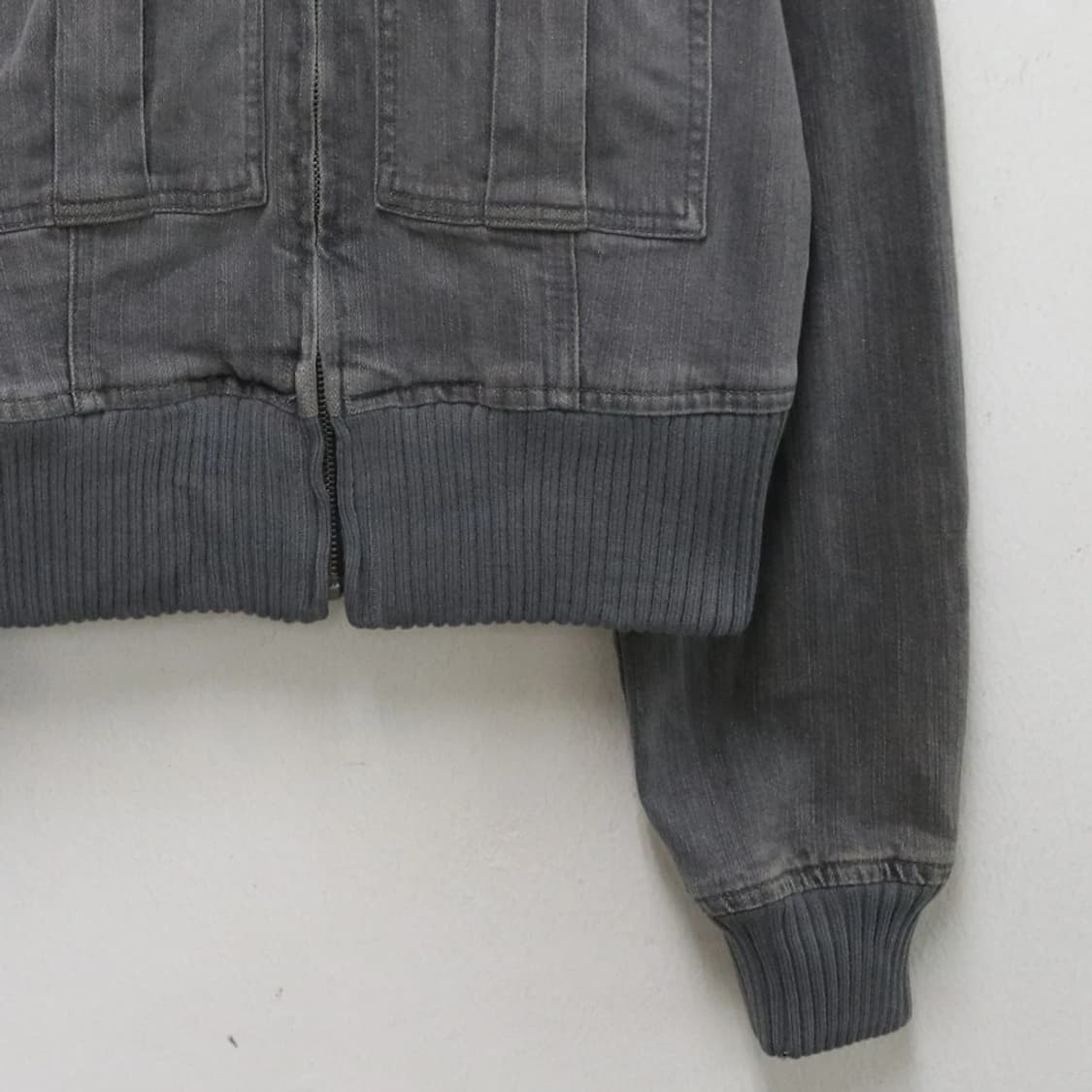 타미힐피거 니트 터틀넥 데님 자켓 64371 상품이미지4