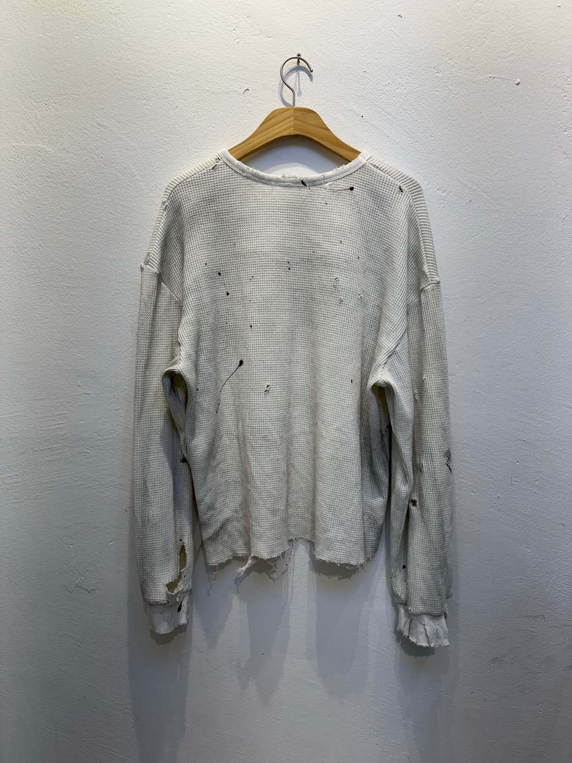 빈티지 와플 긴팔 상품이미지6