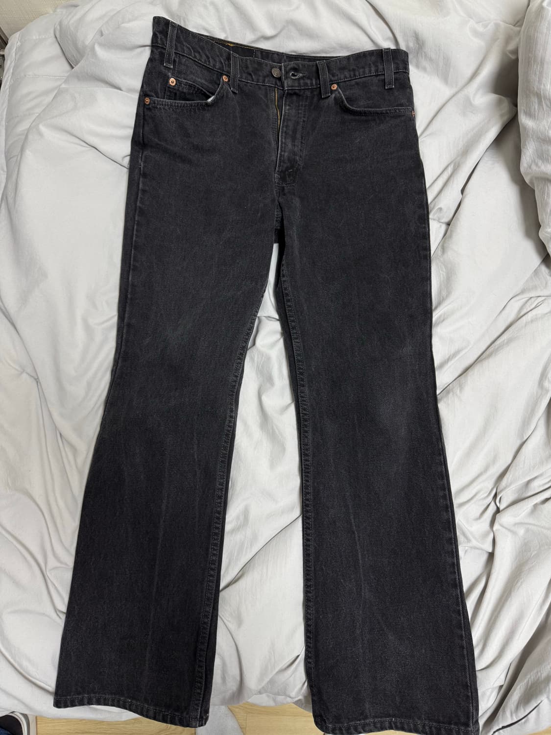 [32] 90s USA 리바이스 517 블랙 오렌지탭 상품이미지2