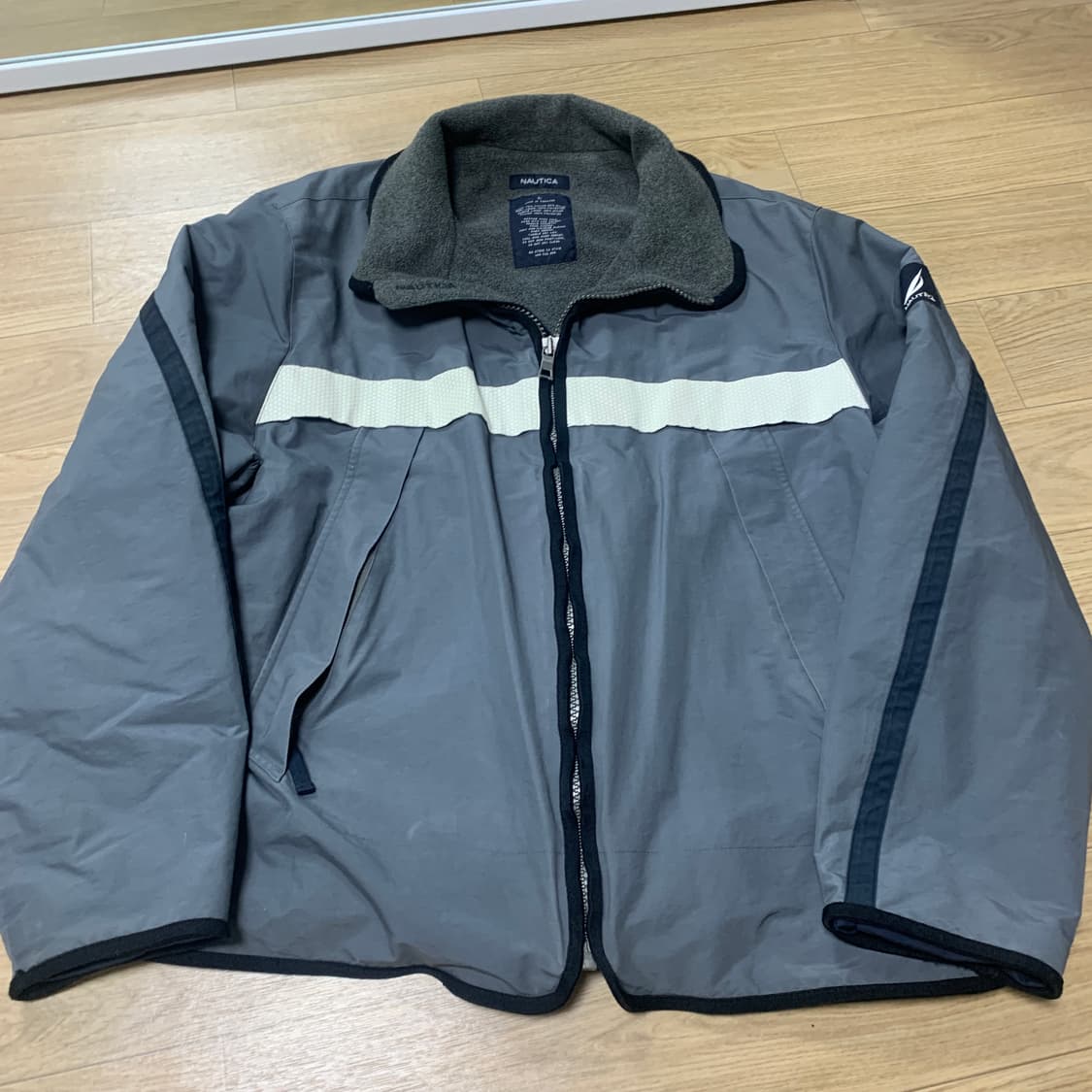 L)노티카 리플렉티브 플리스안감 점퍼 상품이미지2