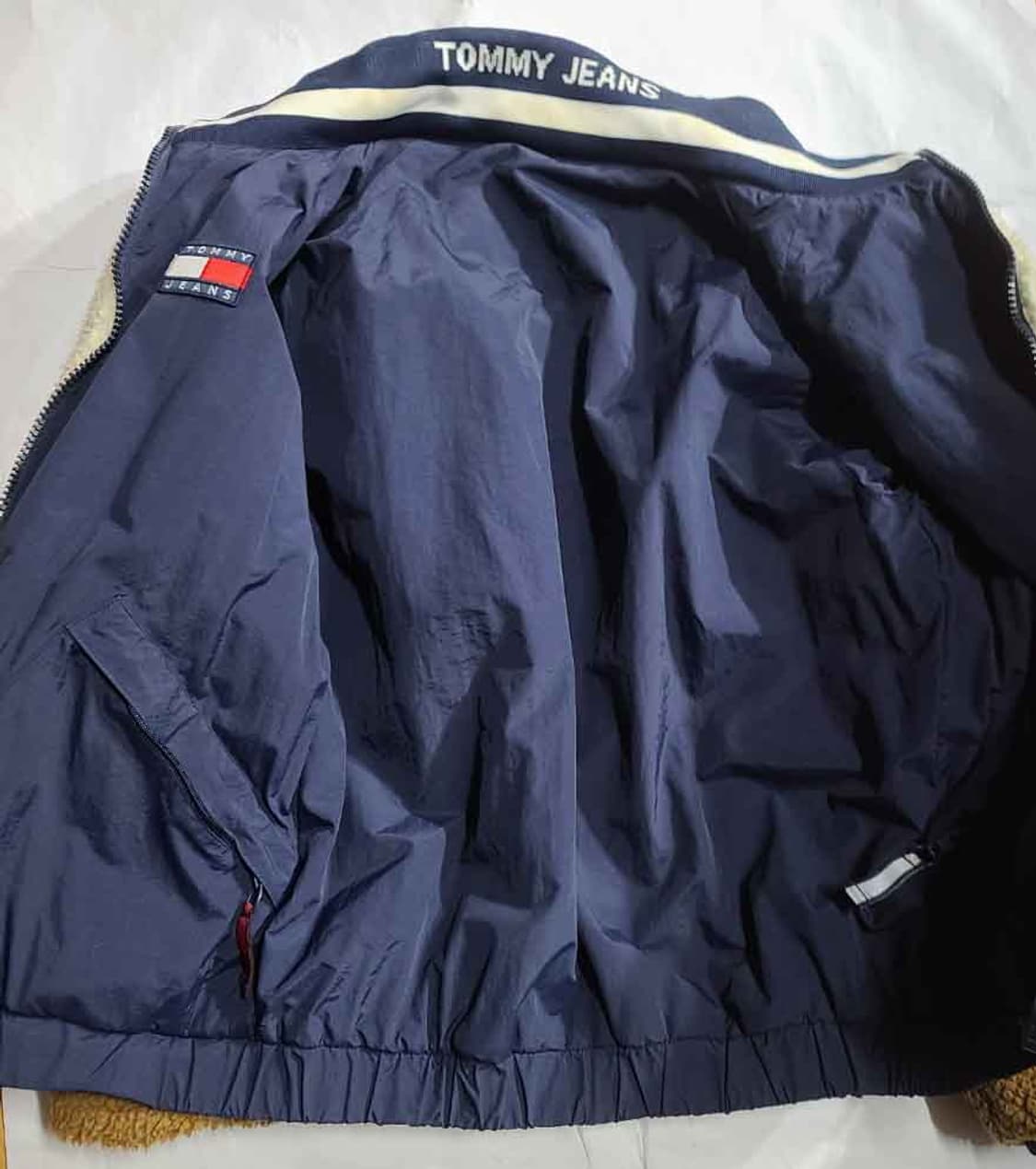 타미진스 리버시블 컬러블록 플리스자켓 M사이즈 상품이미지7