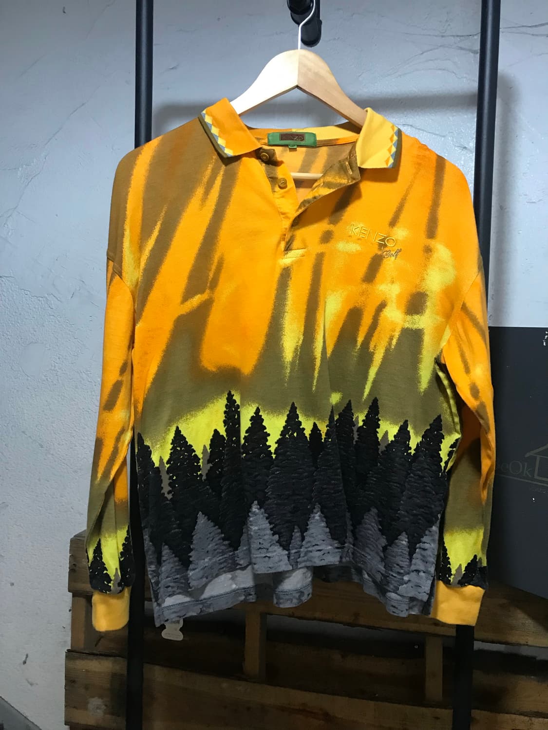 Kenzo golf grafic collar t-shirt 상품이미지5