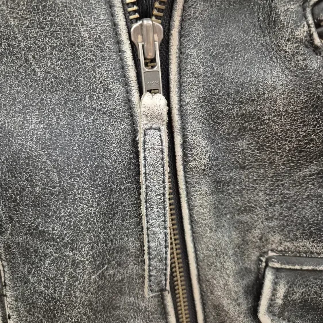 ITLEATHER 빈티지 레더 자켓 100 상품이미지5