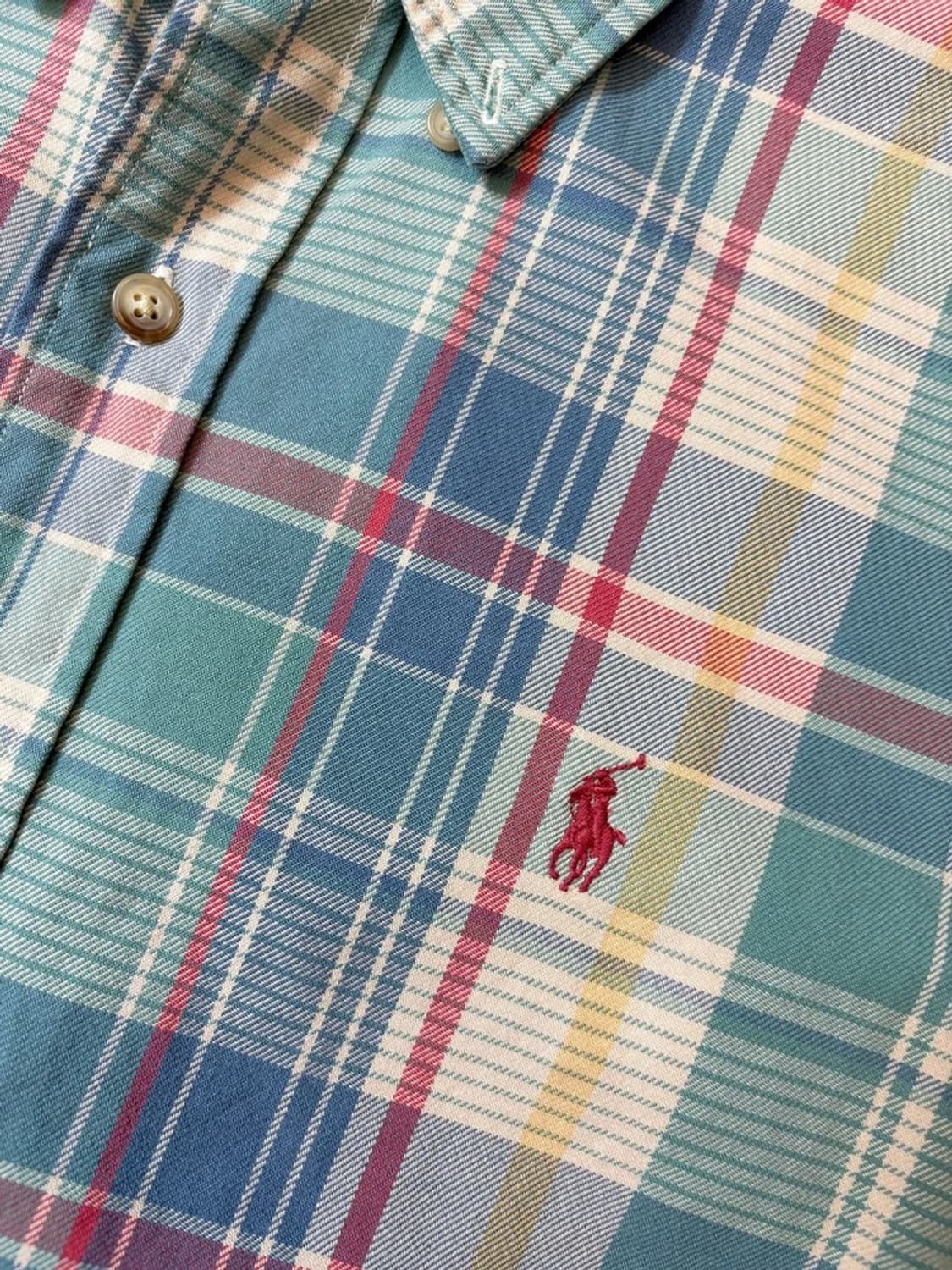 폴로 랄프로렌 00's 체크 남방 pn6168 상품이미지3