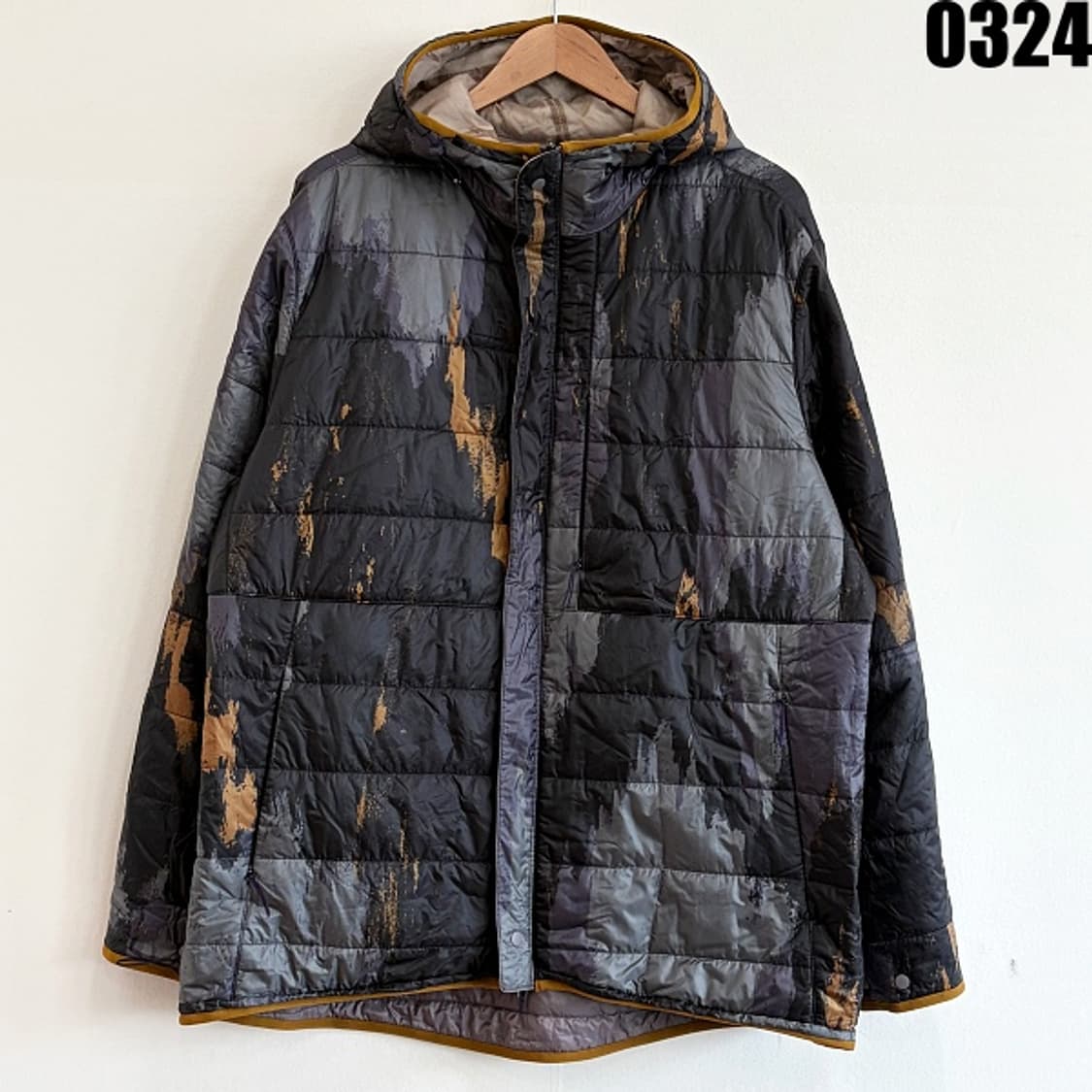 룰루레몬 x 로버트 겔러 리버시블 후드 패딩 자켓 XXL 0324 상품이미지3