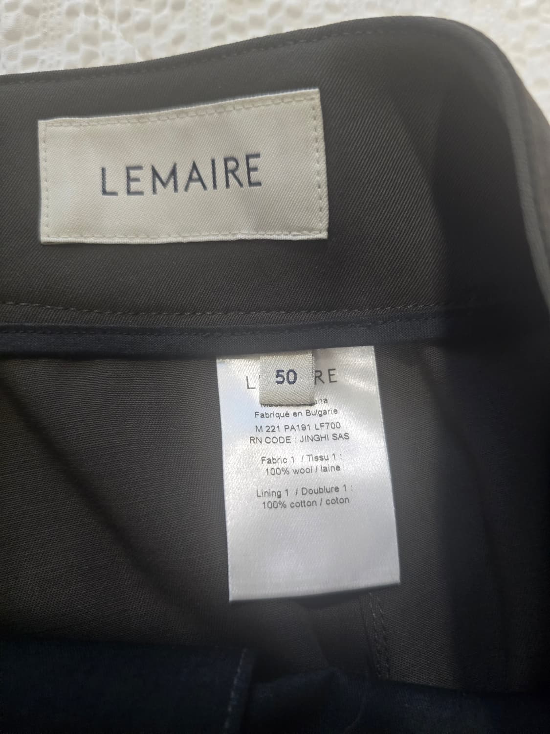 르메르 22ss 에스프레소 팬츠 상품이미지6