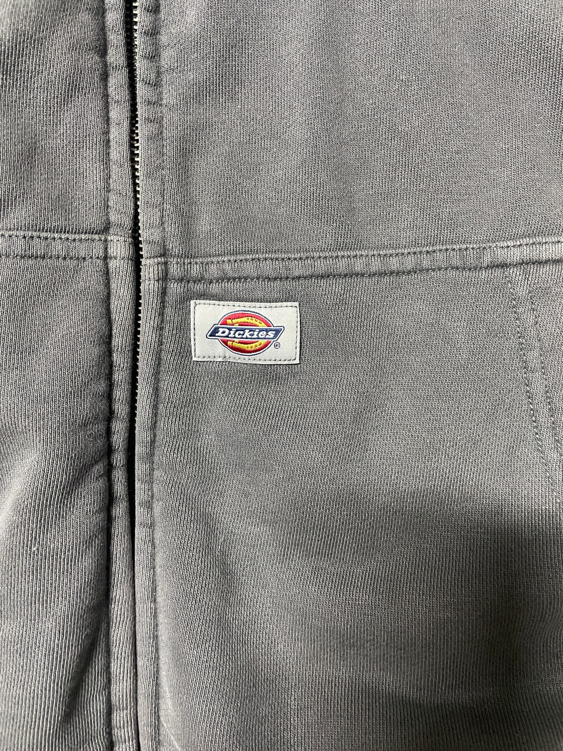 [L] 디키즈 피그먼트 후드집업 그레이 상품이미지2