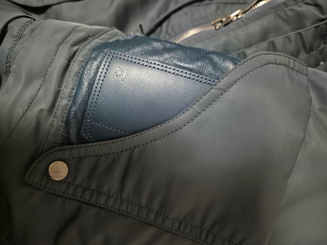 지오송지오 후드 MA-1 블루종 항공점퍼 차콜 상품이미지5