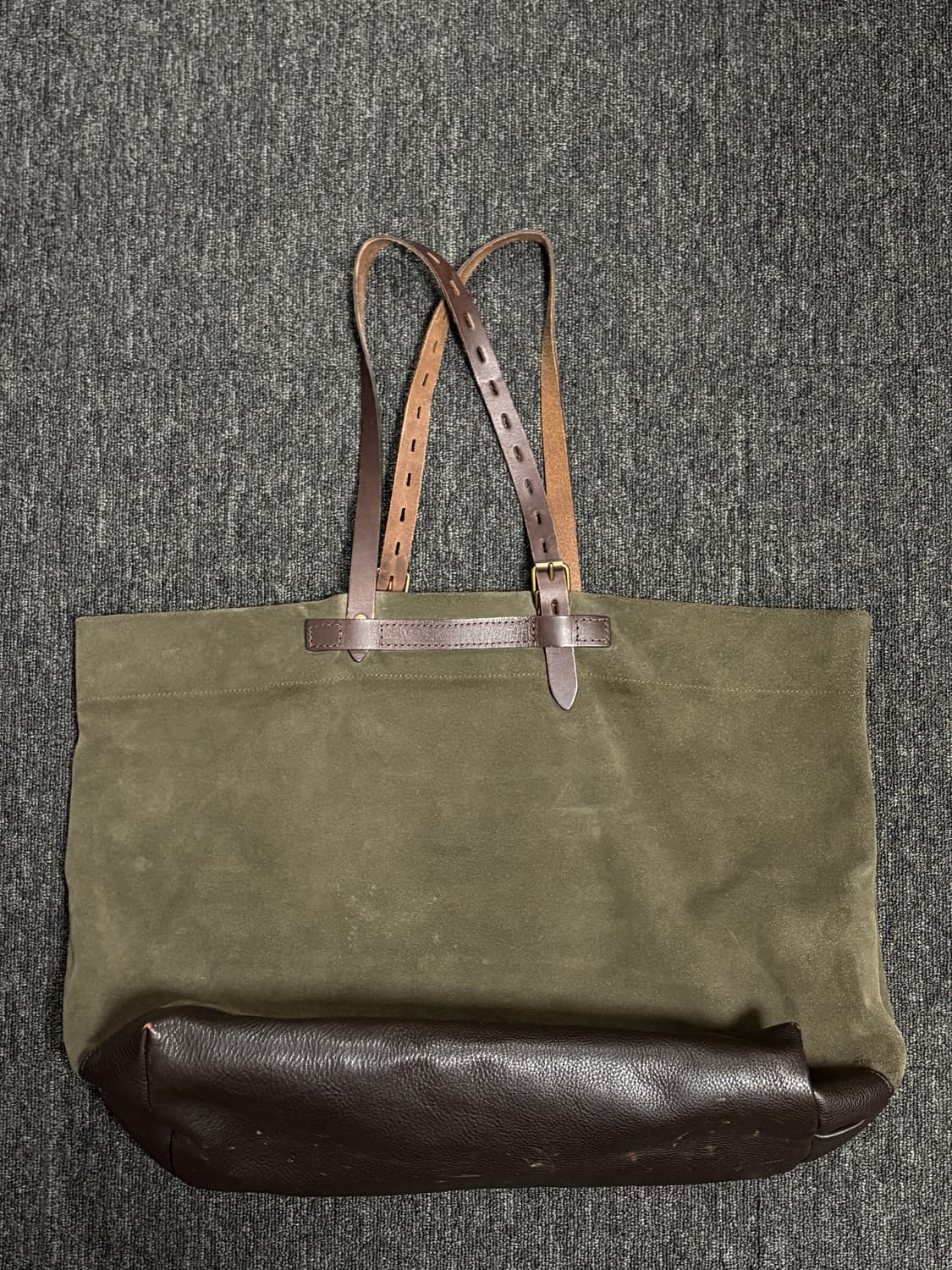 블루드쇼프 지니아 스웨이드 토트백 머스크 상품이미지5