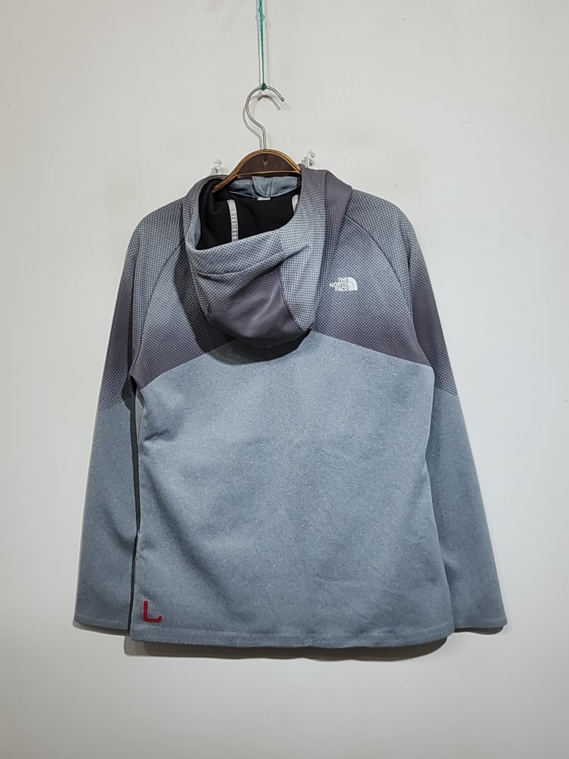 (L) 노스페이스 후드집업 배색 아웃도어 티셔츠  상품이미지6