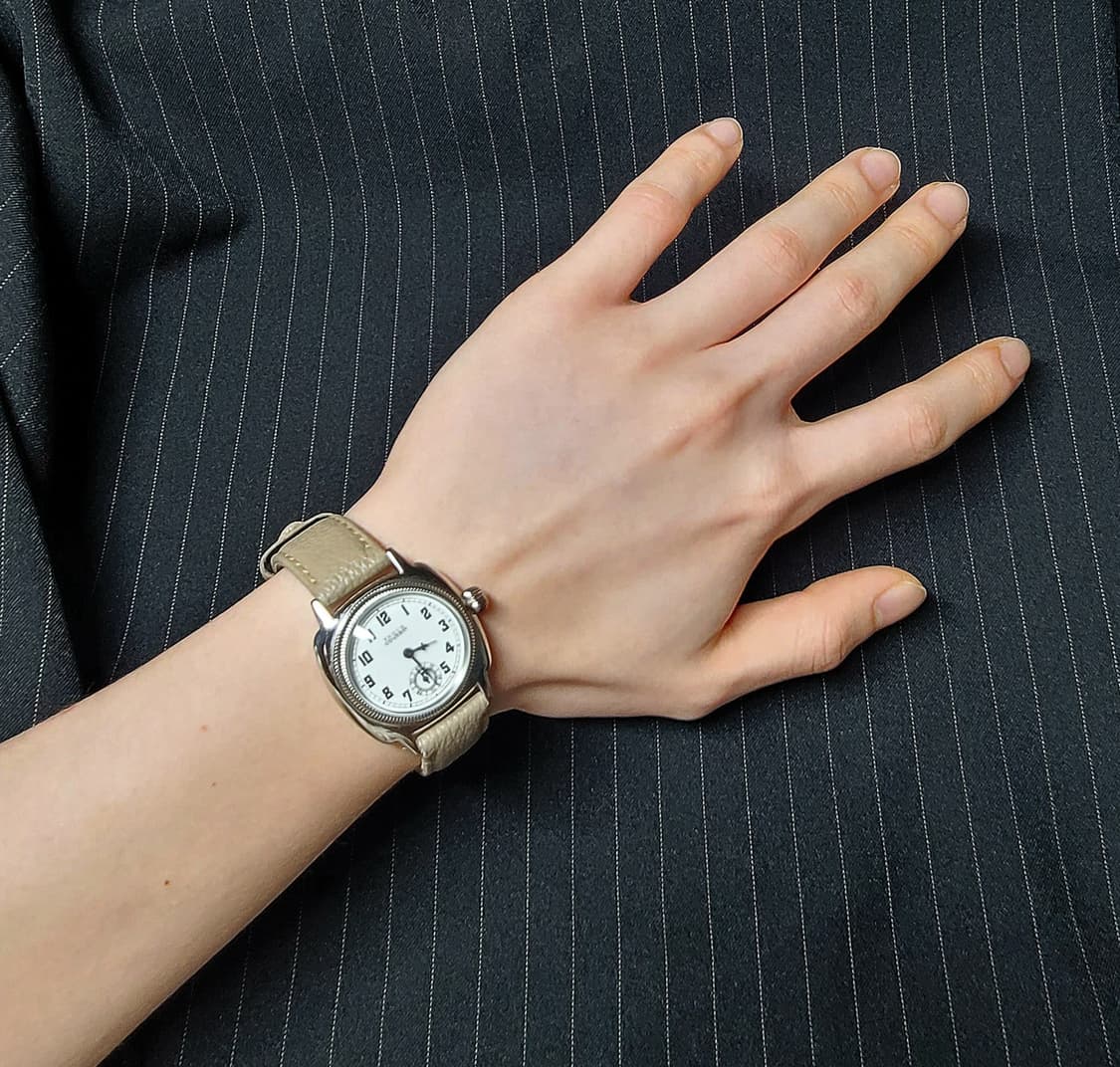 바그 워치 빈티지 레더 시계 상품이미지5