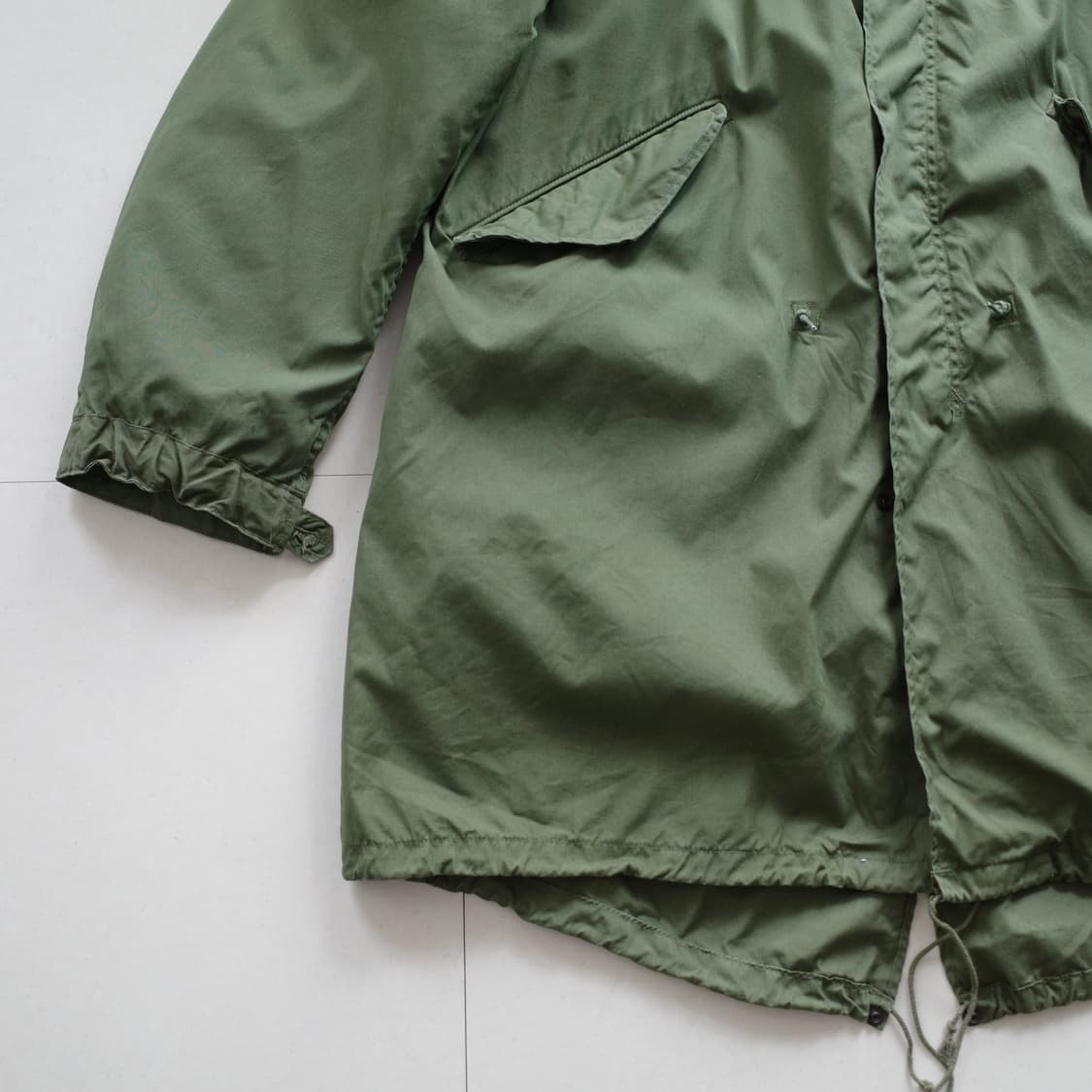 80s 미군 오리지널 M65 피쉬테일 파카 풀세트 미디움 상품이미지4