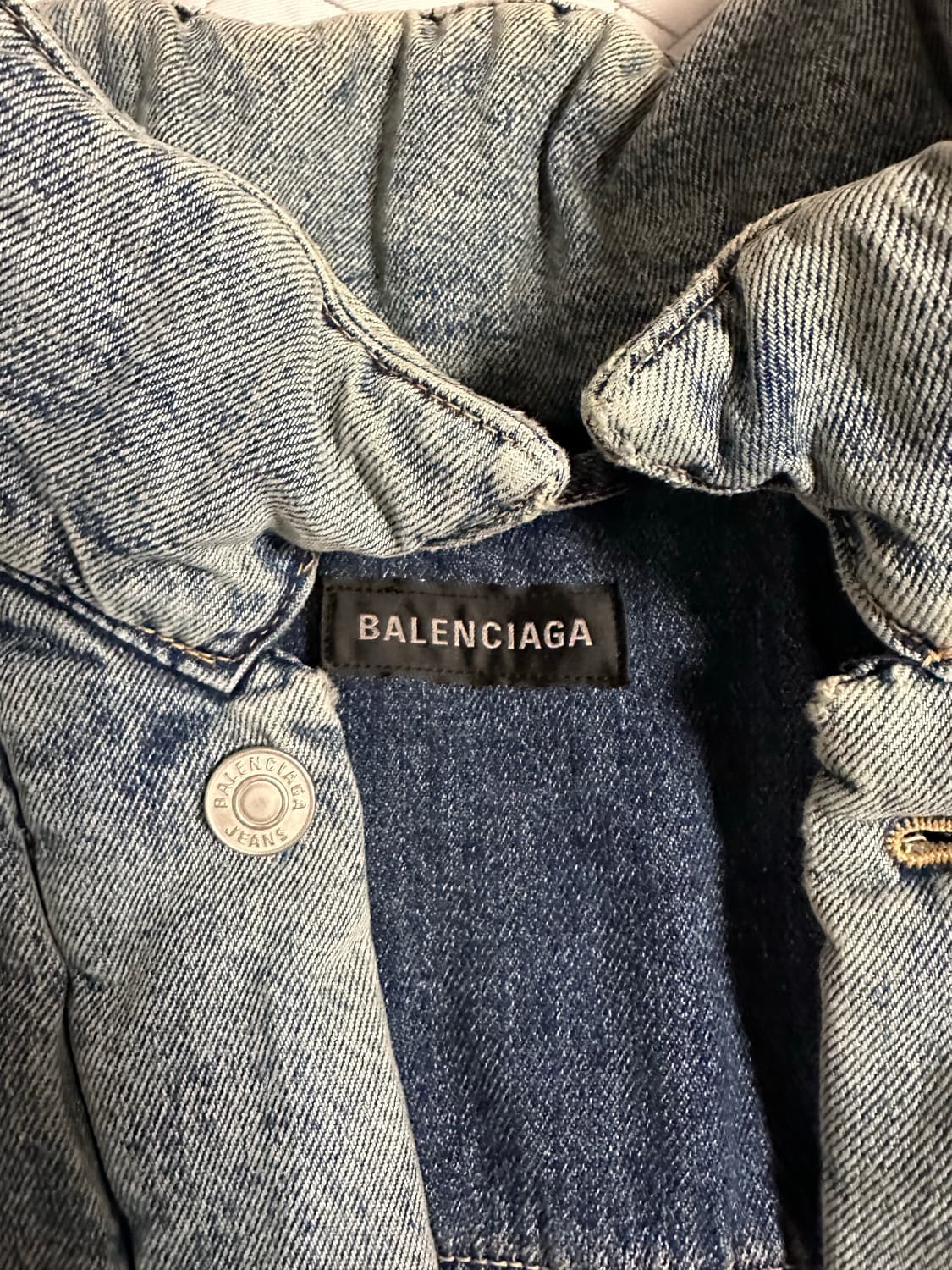 [44] 발렌시아가 패디드 데님 상품이미지2