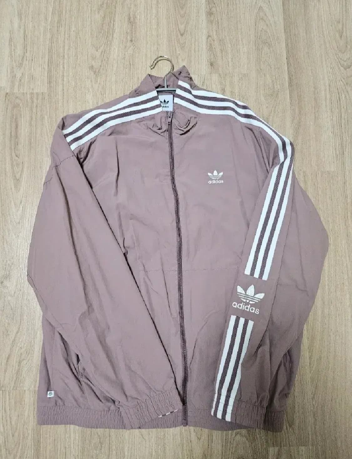 아디다스 락업 우븐 트랙탑 인디핑크 상품이미지1